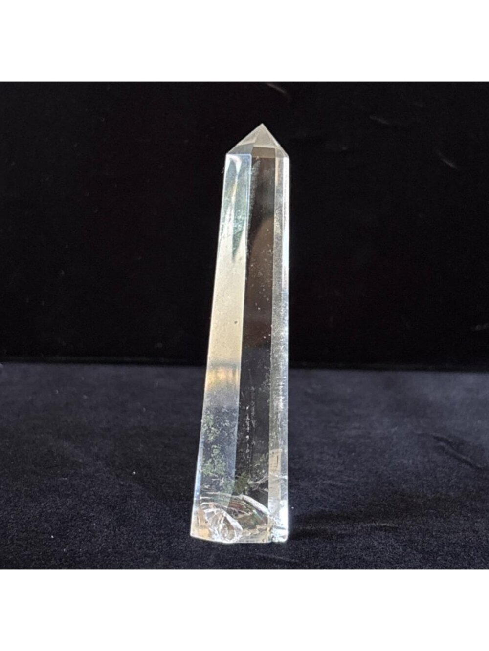 Chlorite Quartz Wand Clear Rainbow Tower Phantom Inclusion Lodolite Crystal